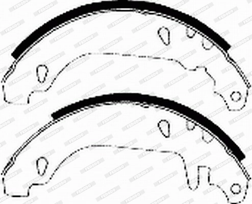 Brake Shoe Set PREMIER FSB337