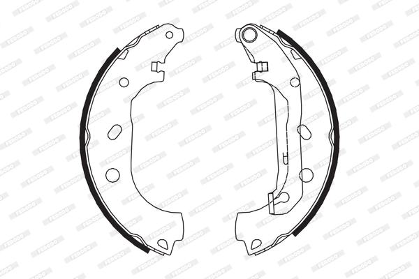 Brake Shoe Set PREMIER FSB648