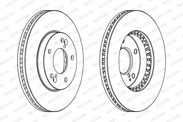 Brake Disc PREMIER DDF1786