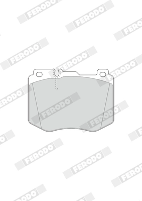Brake Pad Set, disc brake PREMIER ECO FRICTION FDB4608