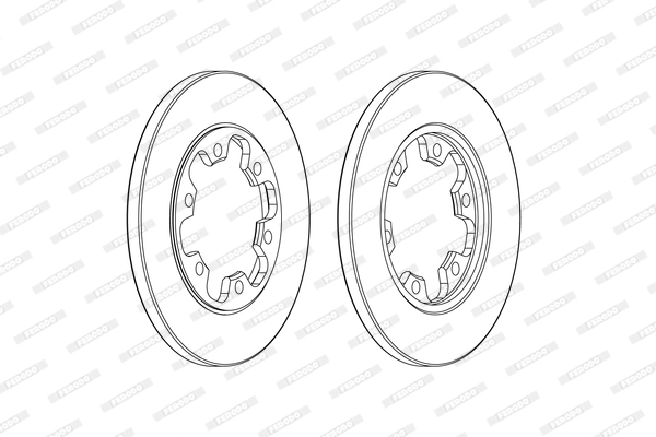 Brake Disc PREMIER DDF2485C