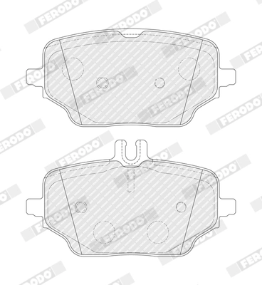 Brake Pad Set, disc brake PREMIER ECO FRICTION FDB5453