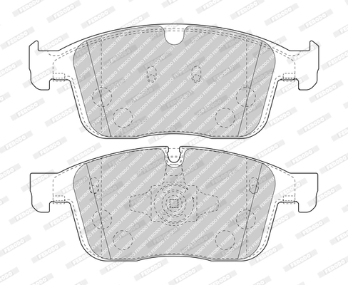 Brake Pad Set, disc brake PREMIER ECO FRICTION FDB4943