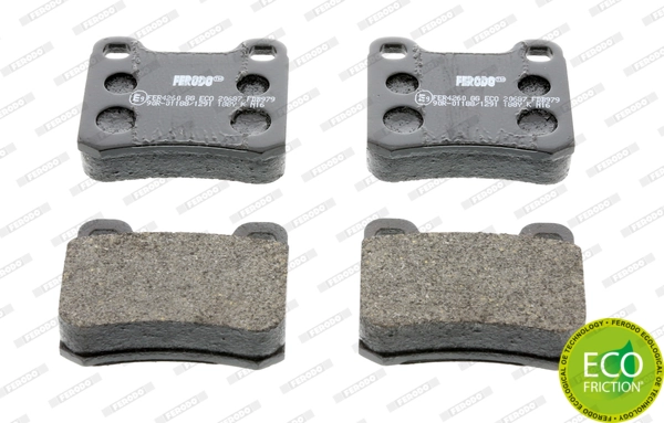 Brake Pad Set, disc brake PREMIER ECO FRICTION FDB979