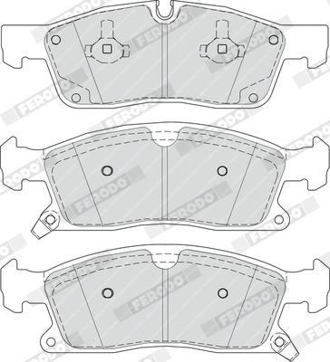 Brake Pad Set, disc brake PREMIER FDB4403