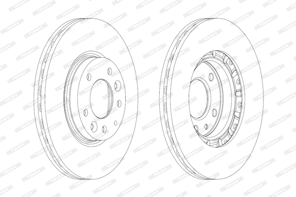 Brake Disc PREMIER DDF1739C
