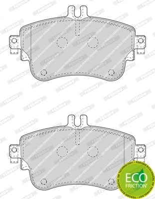 Brake Pad Set, disc brake FUSE+ Technology FDB4428
