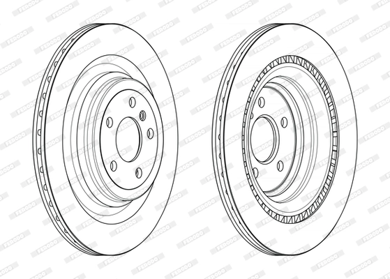 Brake Disc PREMIER DDF2630C