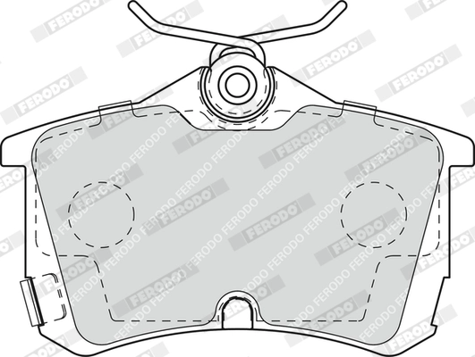 Brake Pad Set, disc brake PREMIER ECO FRICTION FDB1506