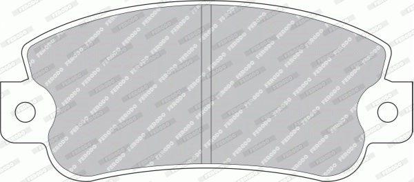 Brake Pad Set, disc brake PREMIER FDB351B