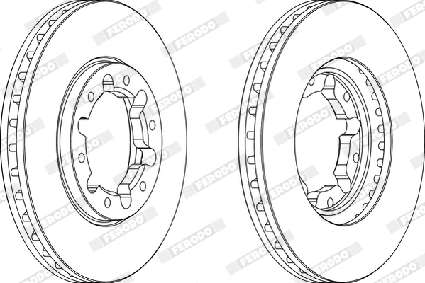 Brake Disc PREMIER DDF1552C-1