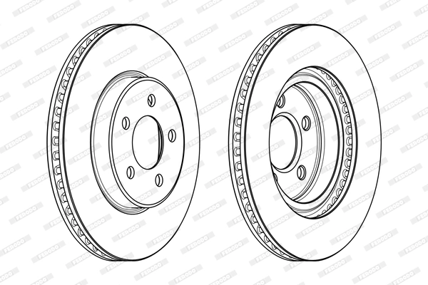 Brake Disc PREMIER DDF2065C