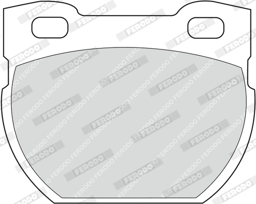 Brake Pad Set, disc brake PREMIER ECO FRICTION FDB872