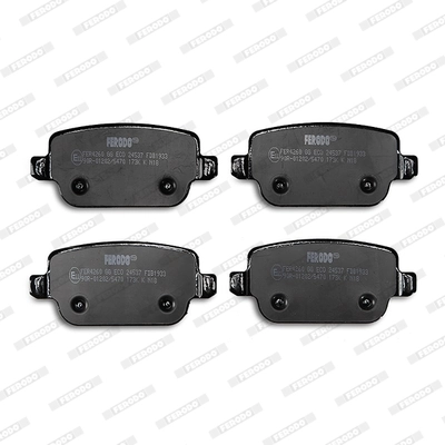 Brake Pad Set, disc brake PREMIER ECO FRICTION FDB1933