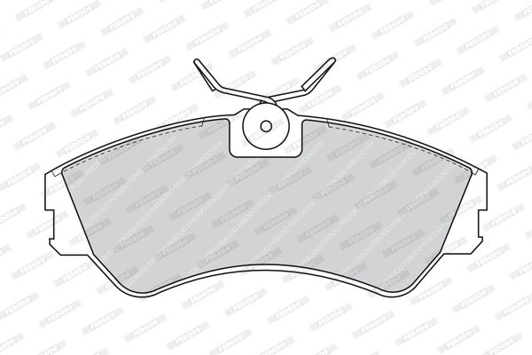 Brake Pad Set, disc brake PREMIER ECO FRICTION FVR785