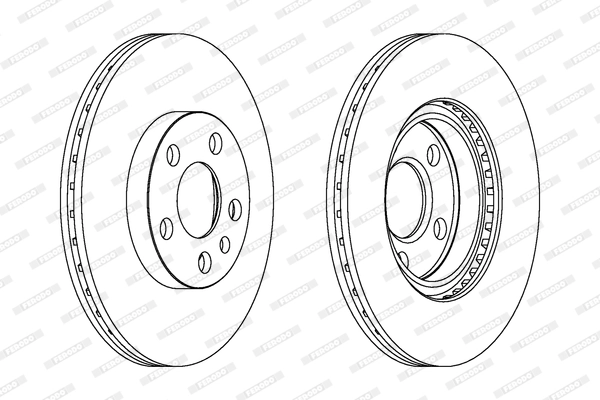 Brake Disc PREMIER DDF842