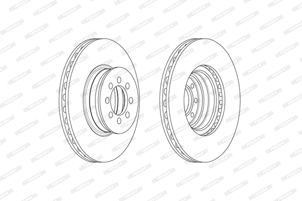 Brake Disc PREMIER FCR335A