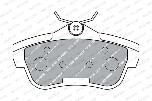 Brake Pad Set, disc brake PREMIER ECO FRICTION FVR1772