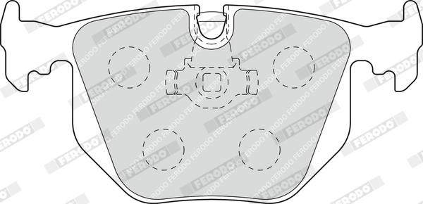 Brake Pad Set, disc brake PREMIER ECO FRICTION FDB1483