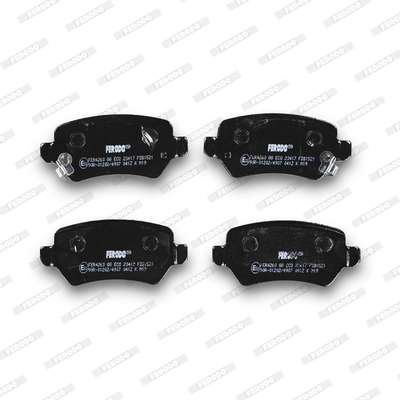Brake Pad Set, disc brake PREMIER ECO FRICTION FDB1521