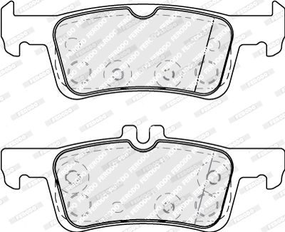 Brake Pad Set, disc brake PREMIER ECO FRICTION FDB5130