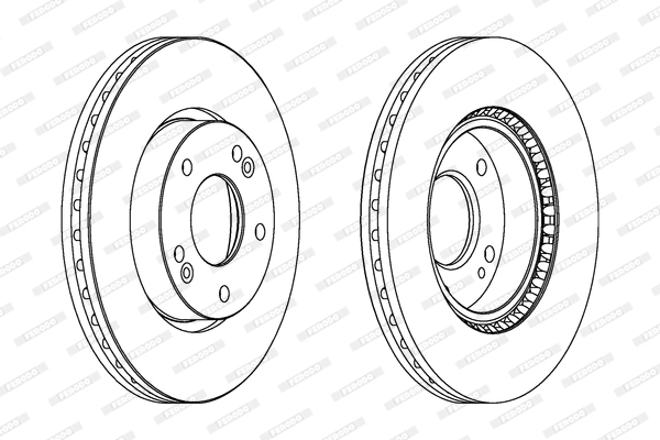 Brake Disc PREMIER DDF1619C