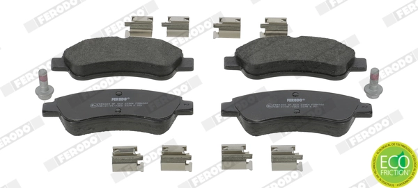 Brake Pad Set, disc brake PREMIER ECO FRICTION FDB4066