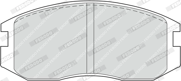 Brake Pad Set, disc brake PREMIER ECO FRICTION FDB759