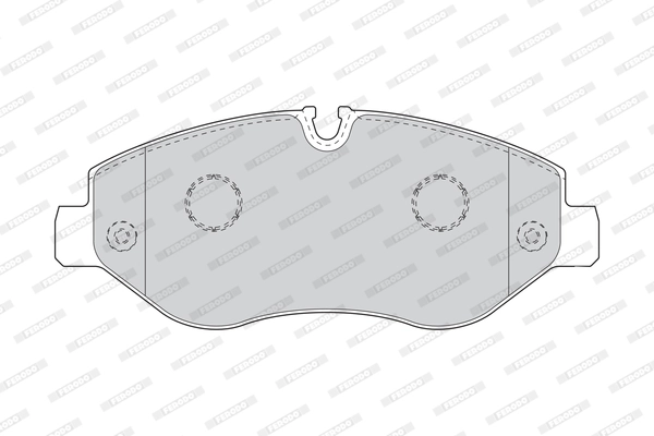 Brake Pad Set, disc brake PREMIER ECO FRICTION FVR4469