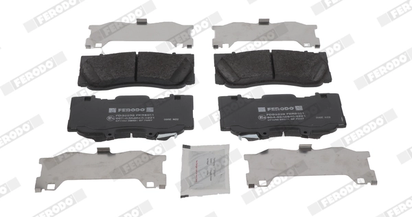 Brake Pad Set, disc brake PREMIER ECO FRICTION FDB5239