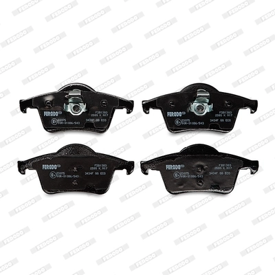 Brake Pad Set, disc brake PREMIER ECO FRICTION FDB1383