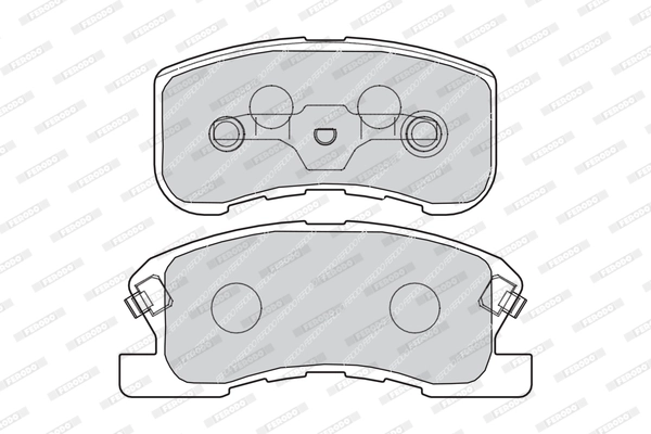 Brake Pad Set, disc brake PREMIER FDB1501