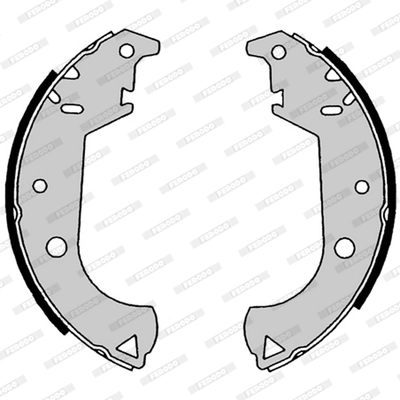 Brake Shoe Set PREMIER FSB4187