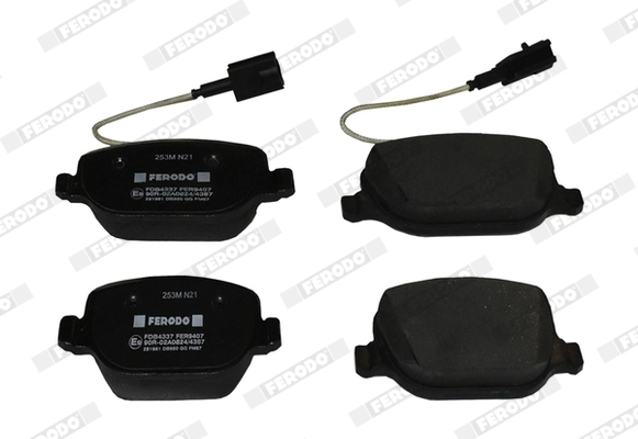 Brake Pad Set, disc brake PREMIER FDB4337