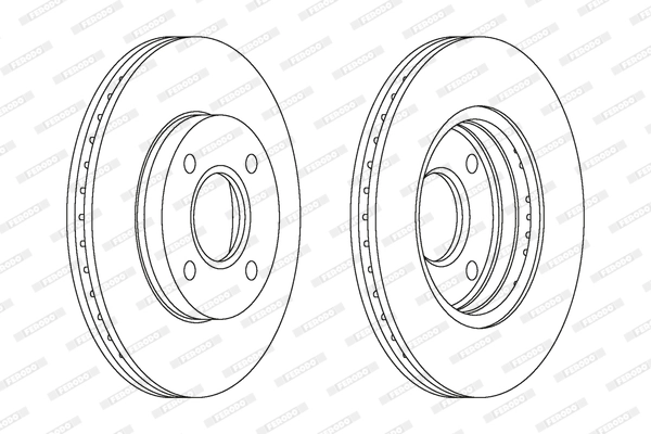 Brake Disc PREMIER DDF1072