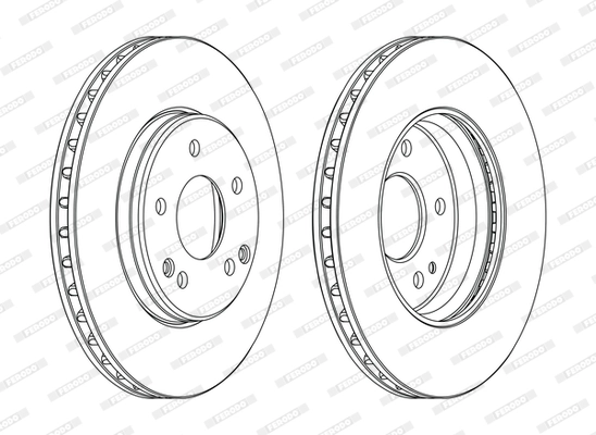 Brake Disc PREMIER DDF1134C