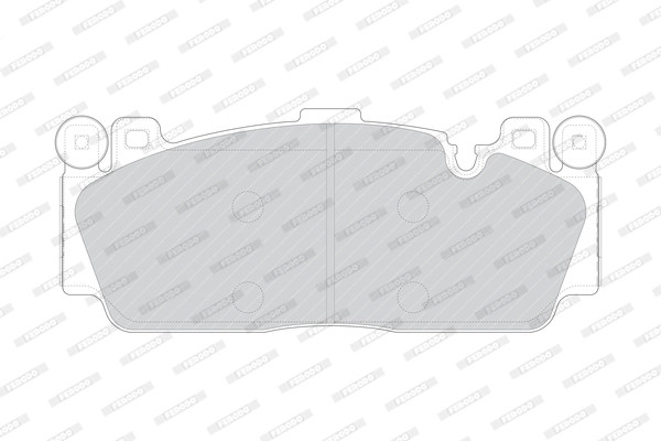 Brake Pad Set, disc brake FUSE+ Technology FDB4712