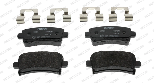 Brake Pad Set, disc brake PREMIER FDB4252