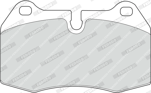 Brake Pad Set, disc brake PREMIER ECO FRICTION FDB998
