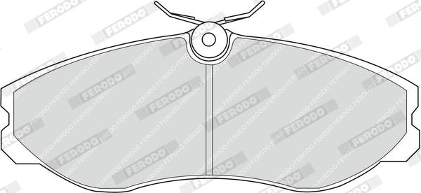 Brake Pad Set, disc brake PREMIER ECO FRICTION FDB909