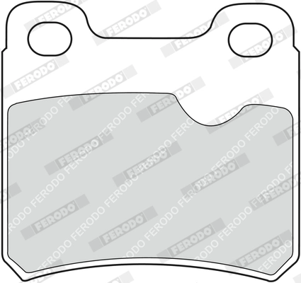 Brake Pad Set, disc brake PREMIER ECO FRICTION FDB586