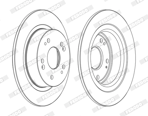 Brake Disc PREMIER DDF1776C