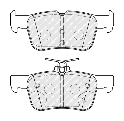 Brake Pad Set, disc brake PREMIER ECO FRICTION FDB5355