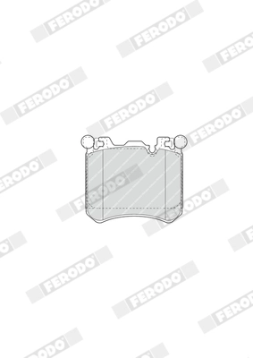 Brake Pad Set, disc brake FUSE+ Technology FDB4351