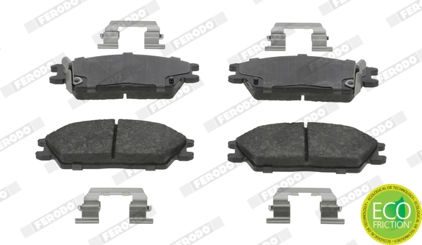 Brake Pad Set, disc brake PREMIER ECO FRICTION FDB4076