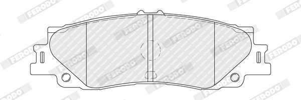 Brake Pad Set, disc brake PREMIER ECO FRICTION FDB5465