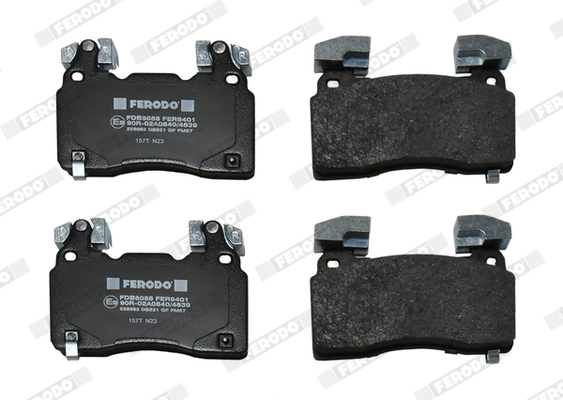 Brake Pad Set, disc brake PREMIER ECO FRICTION FDB5058