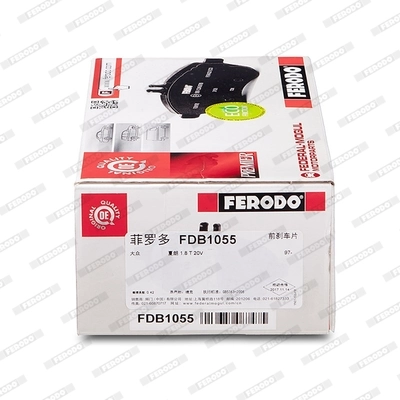 Комплект тормозных колодок, дисковый тормоз PREMIER ECO FRICTION FDB1055