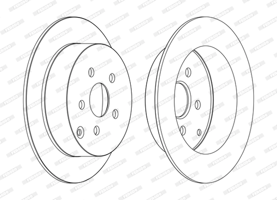 Brake Disc PREMIER DDF1485C