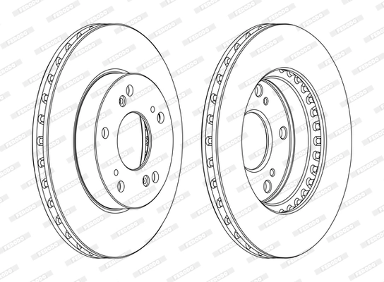 Brake Disc PREMIER DDF1939C